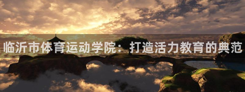 JJB竞技宝官方正版app集团logo：临沂市体育运